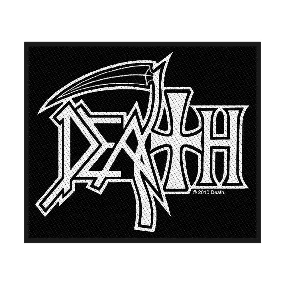 Death - Logo Patch - Zwart